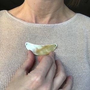 Small abalone shell pendant
